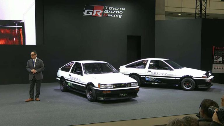 Toyota AE86 Konversi EV dan Hidrogen Gemparkan Tokyo Auto Salon 2023