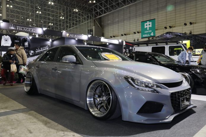 Toyota Mark X Stance ulti pics from Tokyo Auto Salon 2023 (5)