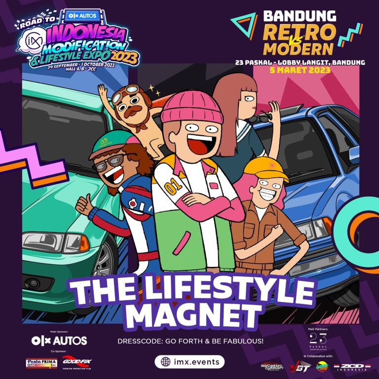 Gelar ‘The Lifestyle Magnet’ Siap Meriahkan OLX Autos IMX 2023 Bandung Car Meetup