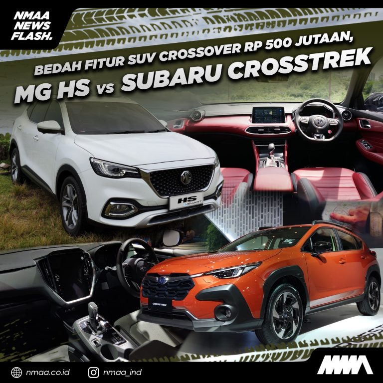 Bedah Fitur SUV Crossover Rp 500 Jutaan, MG HS vs Subaru Crosstrek