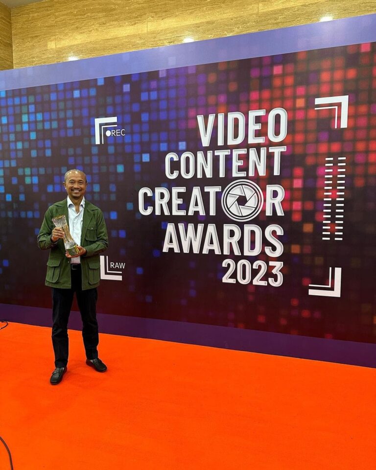 Hattrick! Fitra Eri Menangkan 3 Kali Video Content Creator Awards GTV