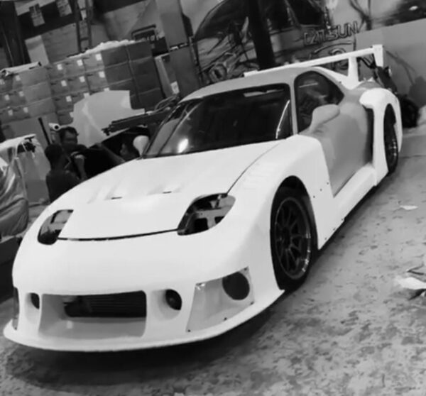 Arief Muhammad Umbar Progress Modifikasi Mazda RX-7 LB Super Silhouette ...
