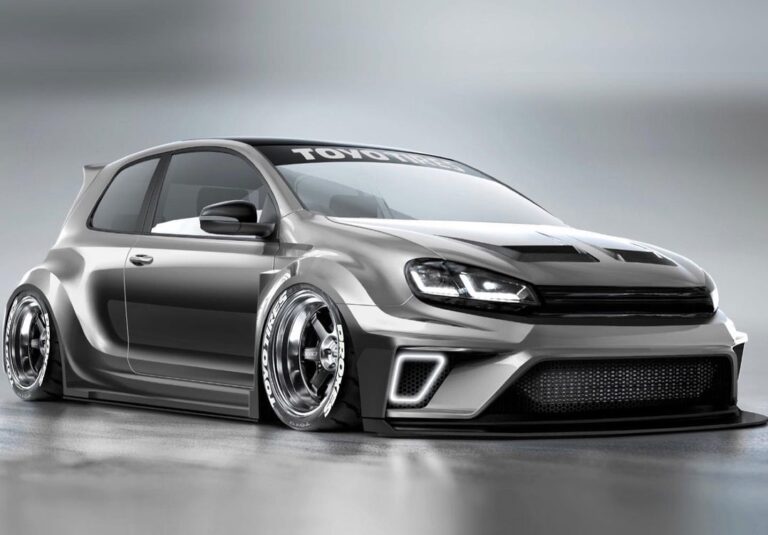 VW Golf GTI MK6 Tampil Gambot Efek Pasang Custom Wide Body