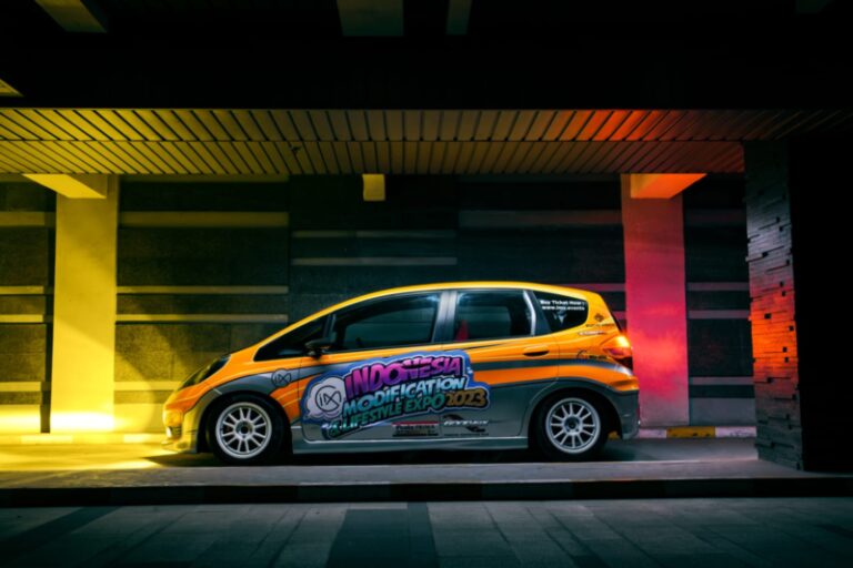 Rahasia Grafis Livery Mobil Supergiveaway Honda Jazz GE8 Fitra Eri