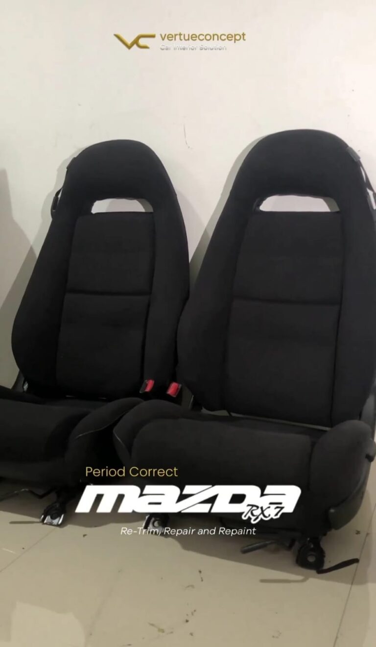 Vertue Concept Usung Tema Period-Correct di Interior Mazda RX-7 Arief Muhammad