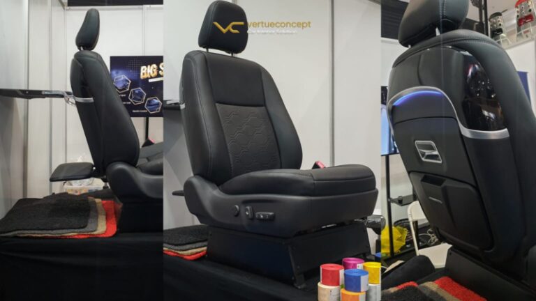 Vertue Concept Pamer Jok Elektrik Mewah untuk Toyota Innova Zenix di IMX 2023