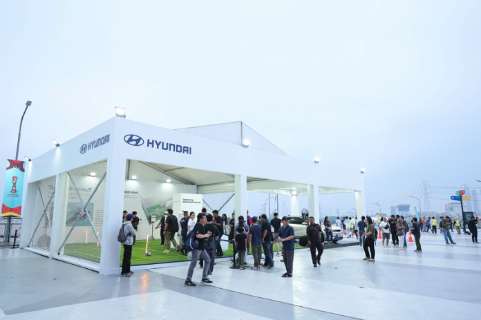 rsz 1. Keseruan Brand Activation Area Hyundai di Jakarta International Stadium