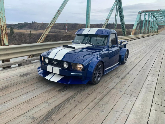 1955 Ford F100 2007 Ford Mustang GT Chassis (7)