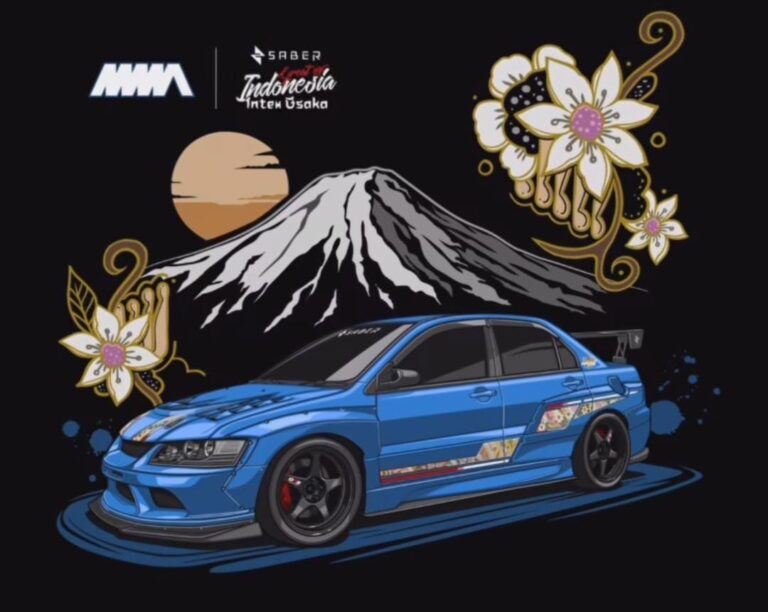 Akselerasi Industri Modifikasi Aftermarket, NMAA Tampilkan Mitsubishi Lancer Evo IX MR di OAM 2024