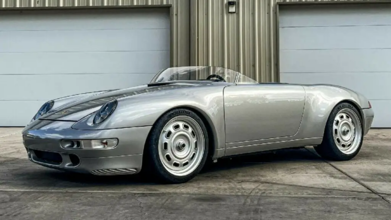 Porsche 993 Café Racer, Proyek Tribute Legenda Balap Porsche 550 Spyder
