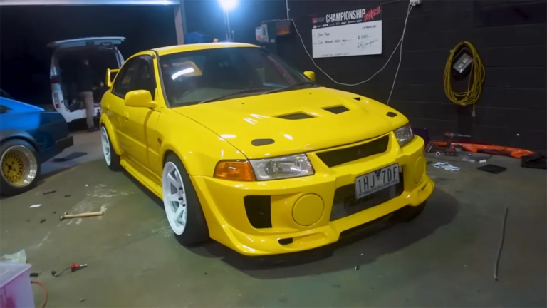 Mitsubishi Lancer Evo V Convert RWD, Disumpal Mesin Nissan Silvia S13