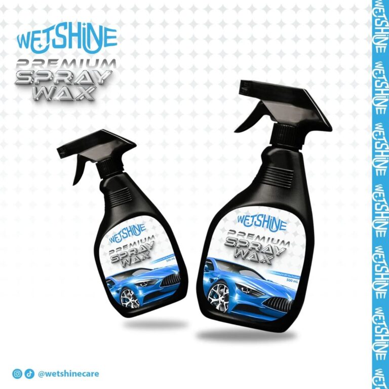 WetShine Spray Wax, Lindungi Bodi Mobil Sekaligus Bikin Kinclong