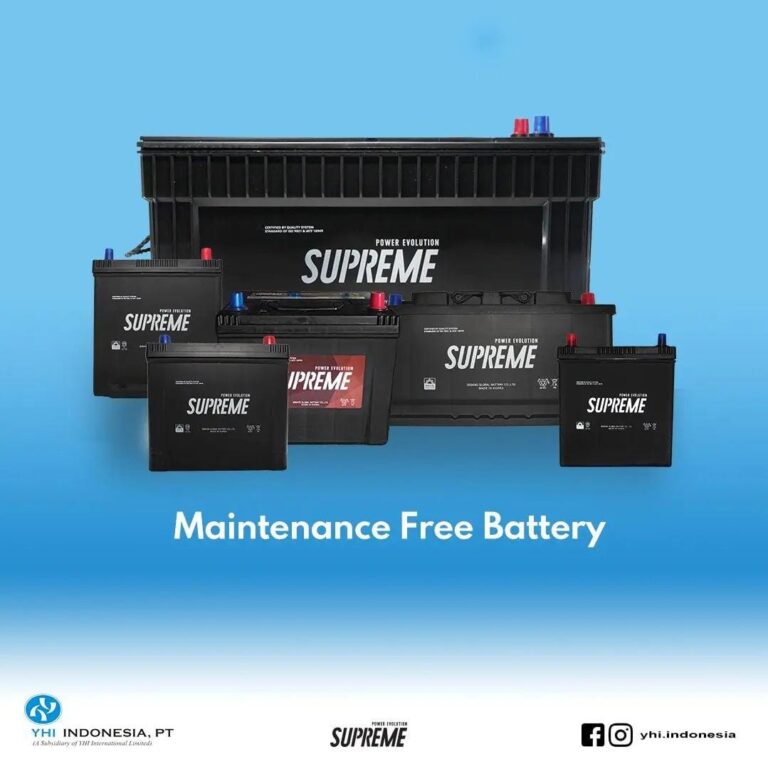 Starter Mesin Lebih Enteng, Pilih Aki Mobil Supreme Mulai Harga Rp 1 Jutaan