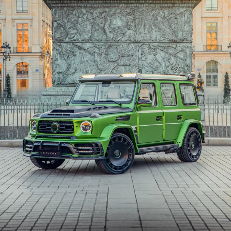 Mercedes-AMG G63 Berani Saingi G-Class Listrik, Pasang Body Kit Mansory Berkelir Green Matte