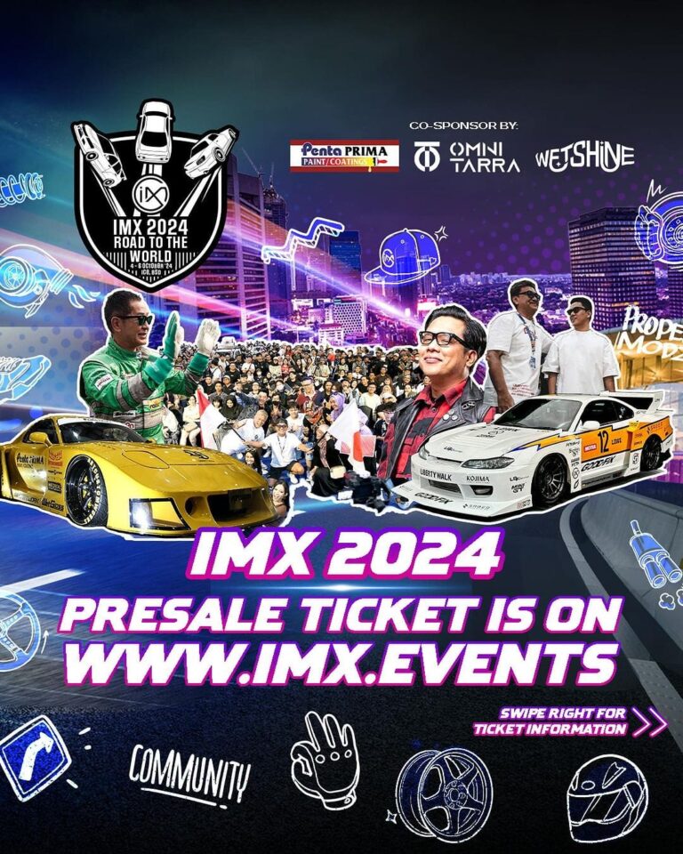 Dapatkan Segera Presale Ticket IMX 2024 ‘Road to The World’