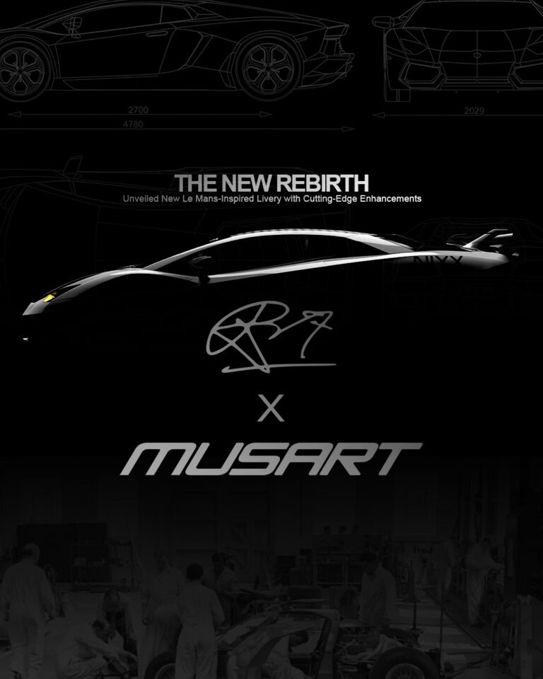 Raffi Ahmad Kolaborasi Dengan Musart, Bakal Tampilkan Lamborghini Aventador Keren di IMX 2024