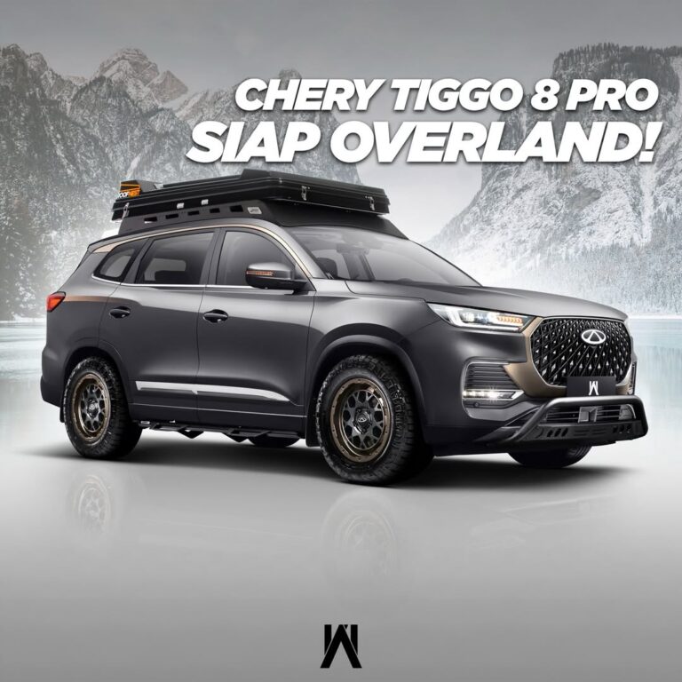 NMAA Digimodstar: Modifikasi Chery Tiggo 8 Pro Dibikin Gagah, Siap diajak Overland!