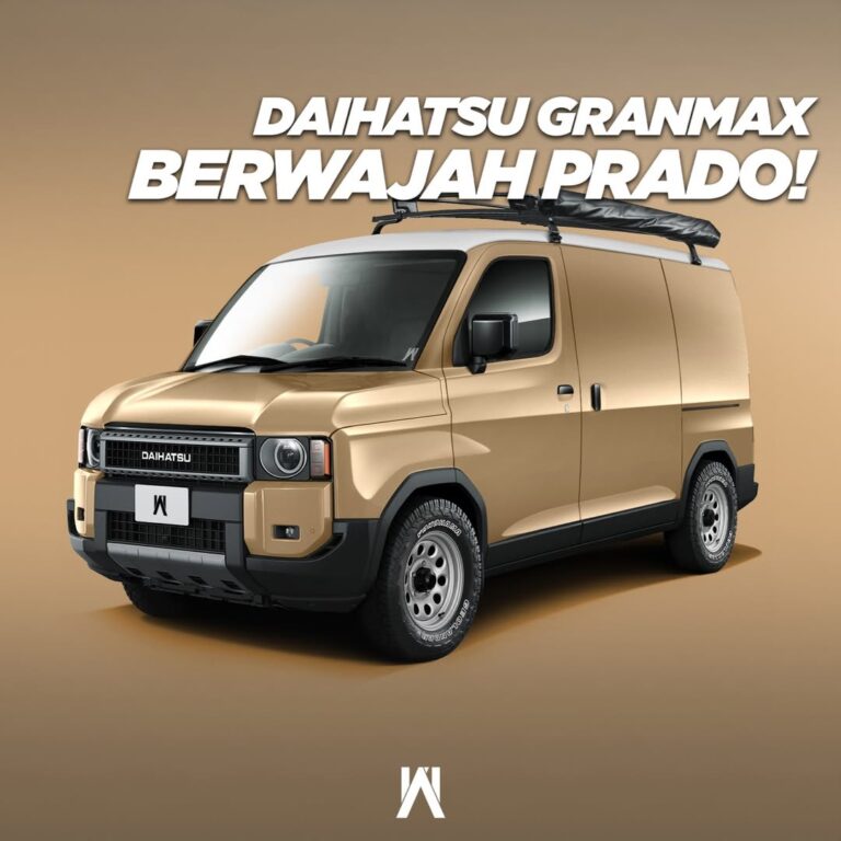 NMAA Digimodstar: Daihatsu Gran Max ‘Cosplay’ Jadi Land Cruiser 250, Kok Keren Ya!