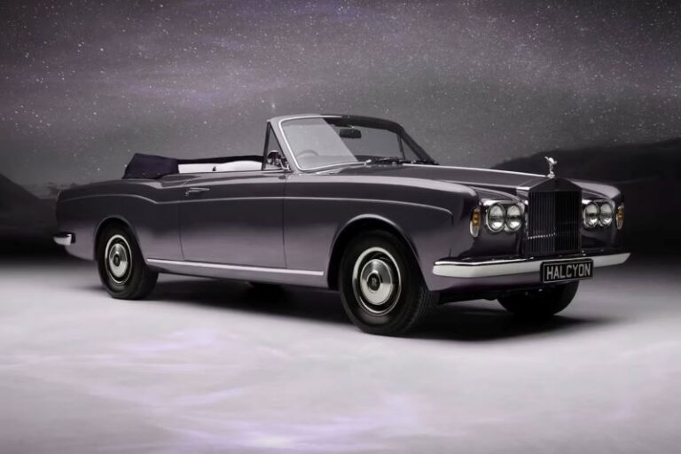 Halycon Tawarkan Paket Restorasi Dan Konversi Rolls-Royce Corniche Menjadi Mobil Listrik