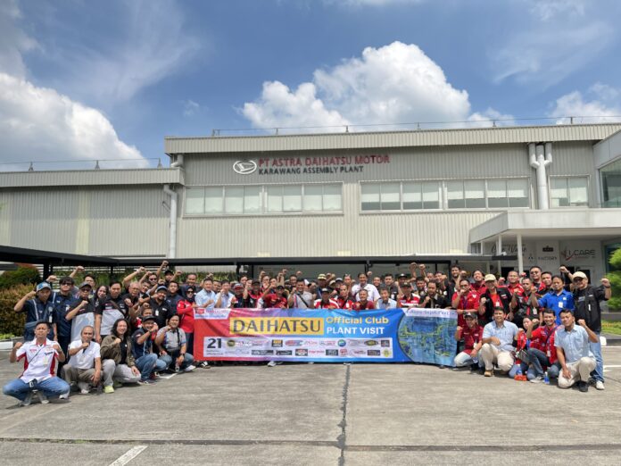 Kunjungan Pabrik Daihatsu di Karawang oleh Komunitas Mobil Daihatsu pada 17 Mei 2025