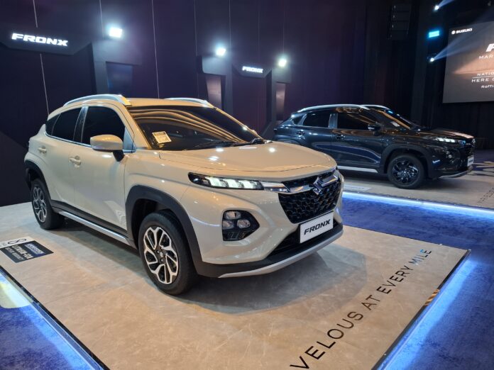 suzuki fronx - front view