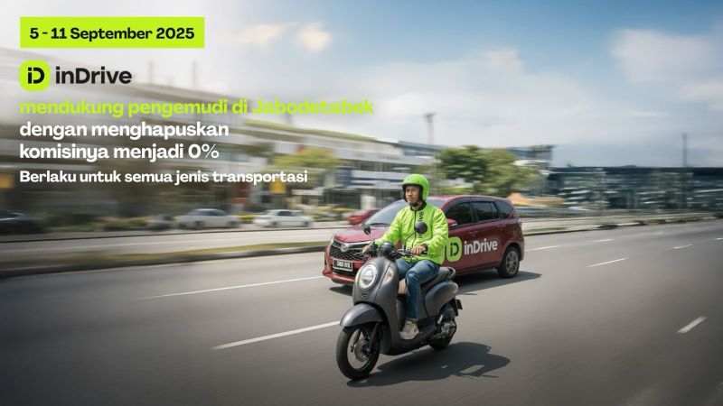 rsz inDrive komisi nol persen