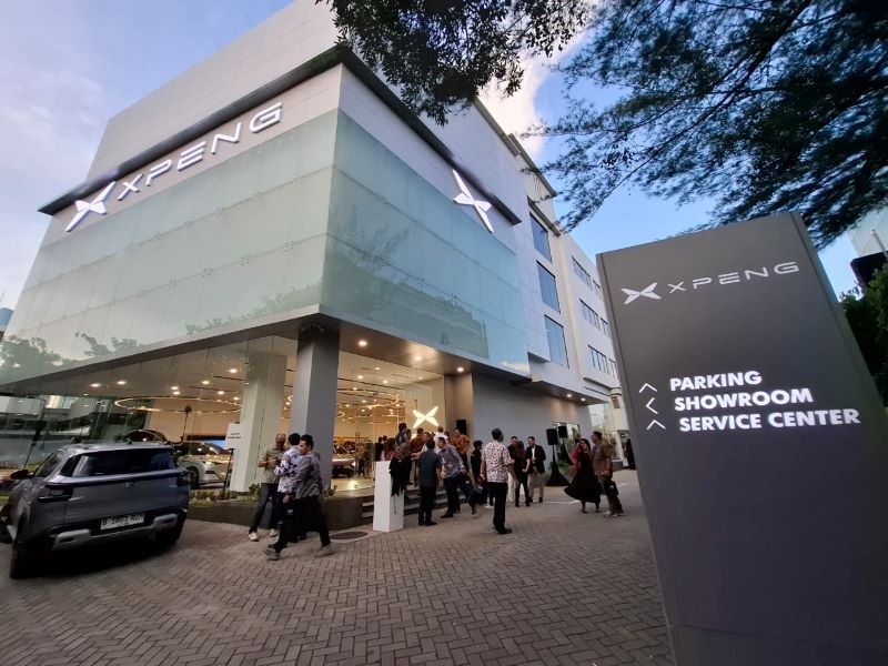 rsz Peresmian diler XPeng Pondok Indah 3 Dealer flagship XPeng, foto: Octo-NMAA