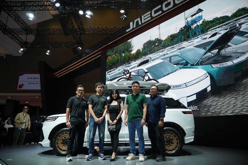 JAECOO J5 EV Hadirkan Program Co-Creation di IIMS 2026, Konsumen Bebas Rancang Modifikasi