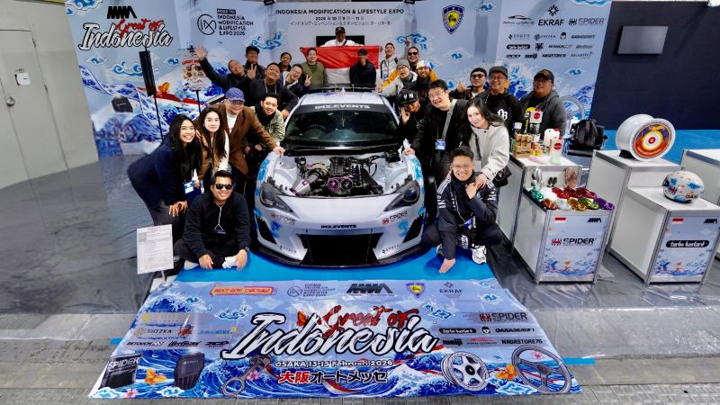 NMAA Great of Indonesia di Osaka Auto Messe 2026