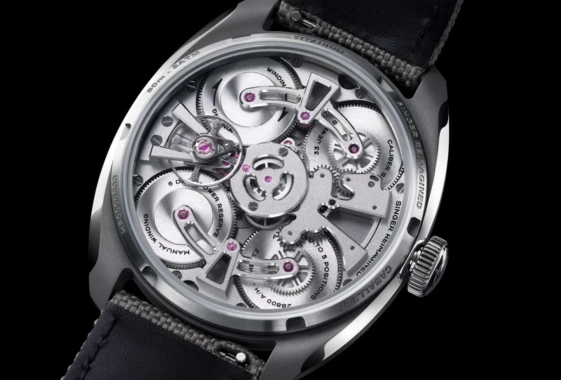 Singer Caballero Titanium: Jam Tangan Mewah Rp392 Juta dengan DNA Otomotif