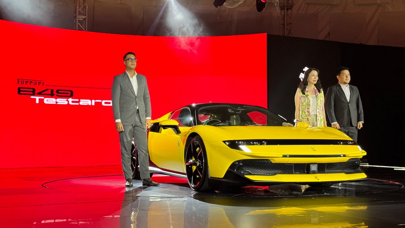 Peluncuran Ferari 849 Testarossa di Indonesia