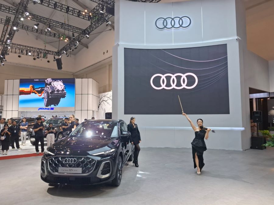 rsz Audi Q5 SUV di GIIAS 2026 2